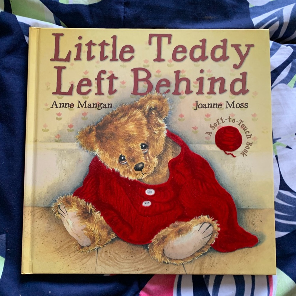 Little Teddy left  Behind book bu Anne Mangan and Joanne Moss** 4 for $25.00**